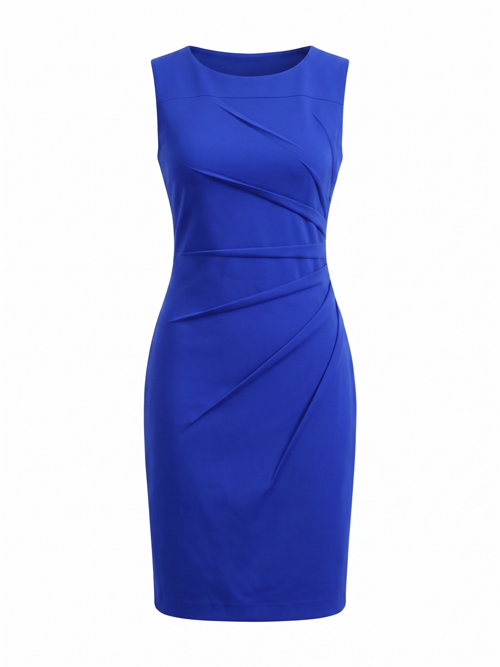 Calvin Klein Cobalt Blue Sleeveless Sheath Dress Size 10